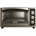 Applica Consumer Products Black+Decker Toaster Oven, 6 Slice/Hr, Stainless Steel, Black TO1675B